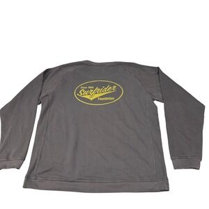 Surfrider Foundation Known Supply Organic Cotton Sweatshirt Gray 2X Raglan USA